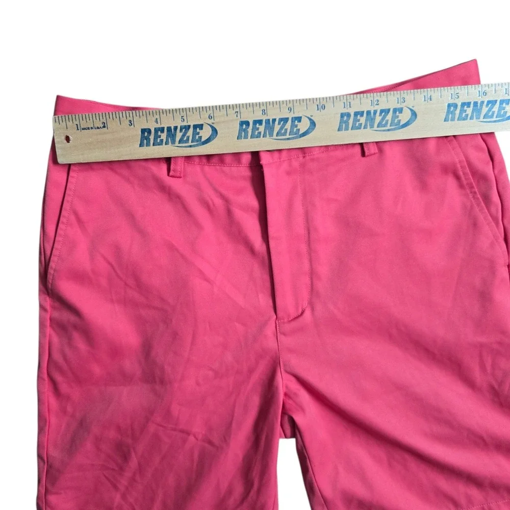 Vineyard Vines Links Shorts Mens 32 Coral Performance Golf 9 Inch Inseam Solid‎